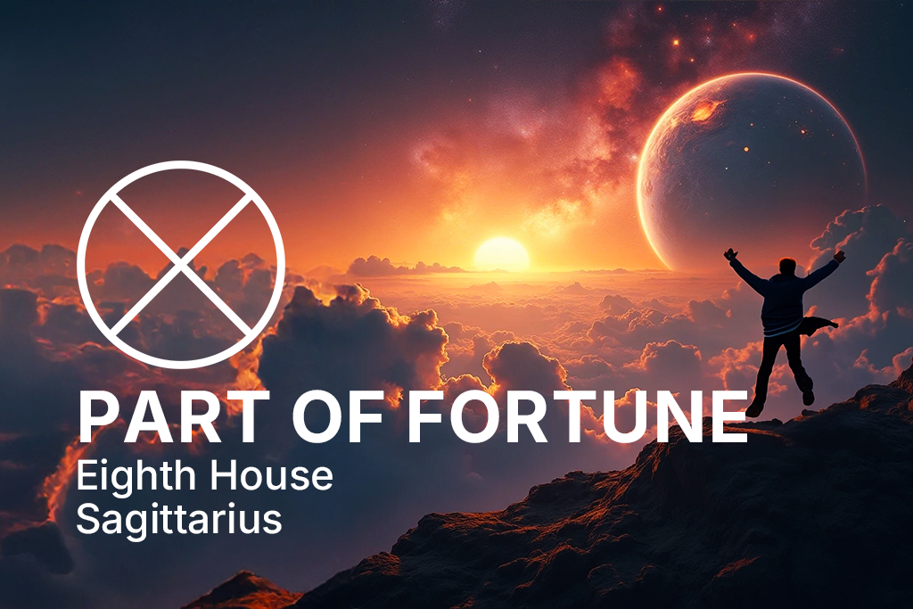 Part of Fortune in Eighth House in Sagittarius